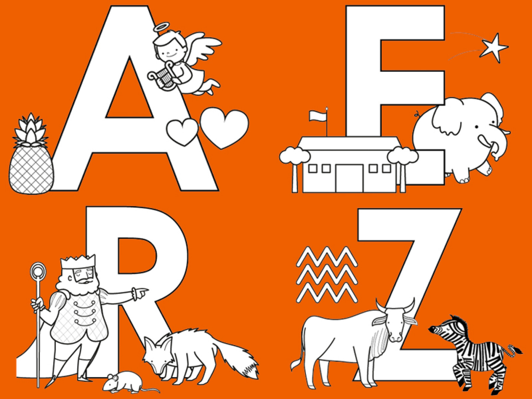 Coloriages Les Lettres De L Alphabet Coloriages Les Lettres De L Alphabet