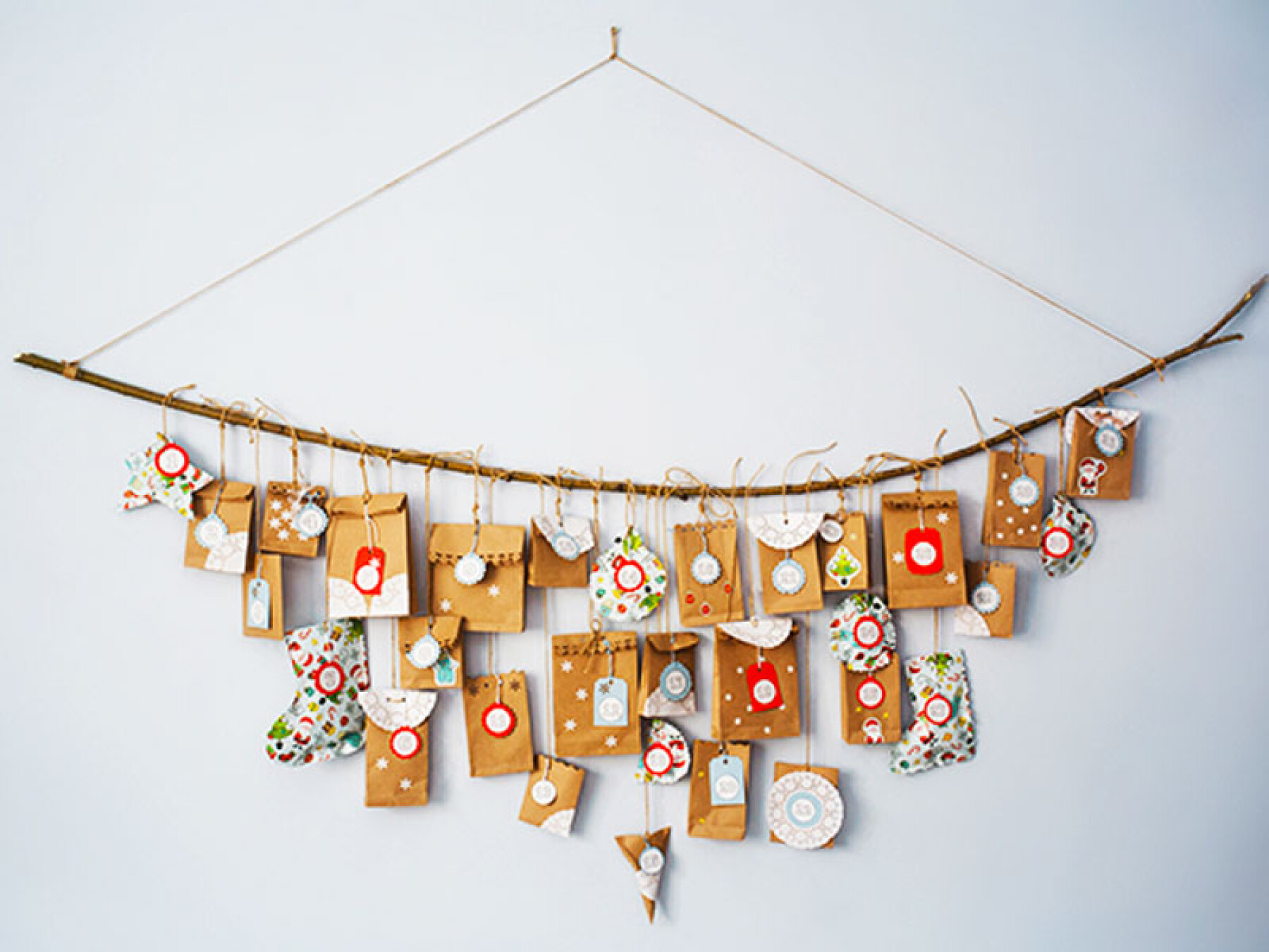 Calendrier De L Avent Avec Des Sachets Surprise