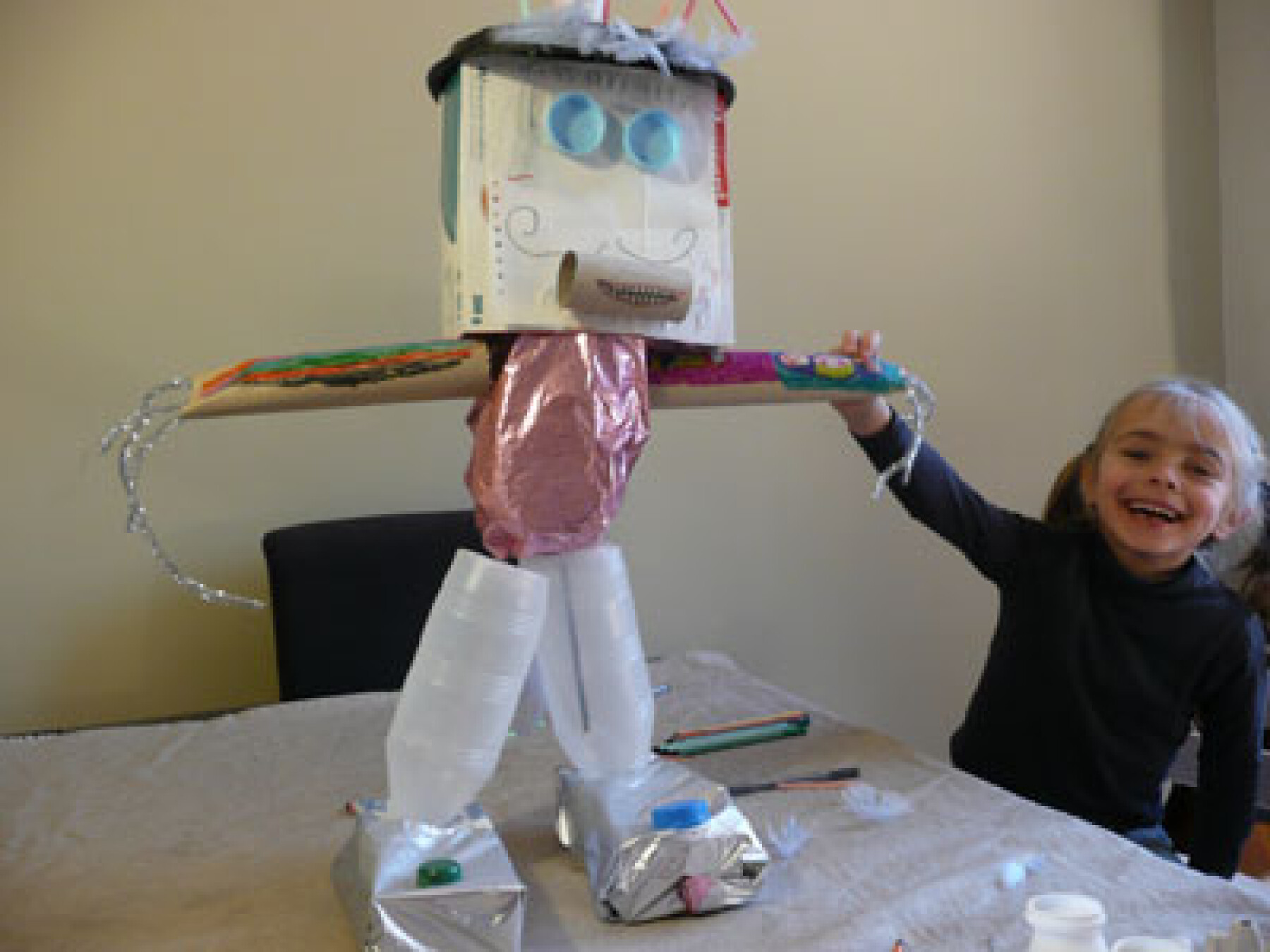 Comment Fabriquer Un Robot En Carton / Realiser Le Robot En Carton