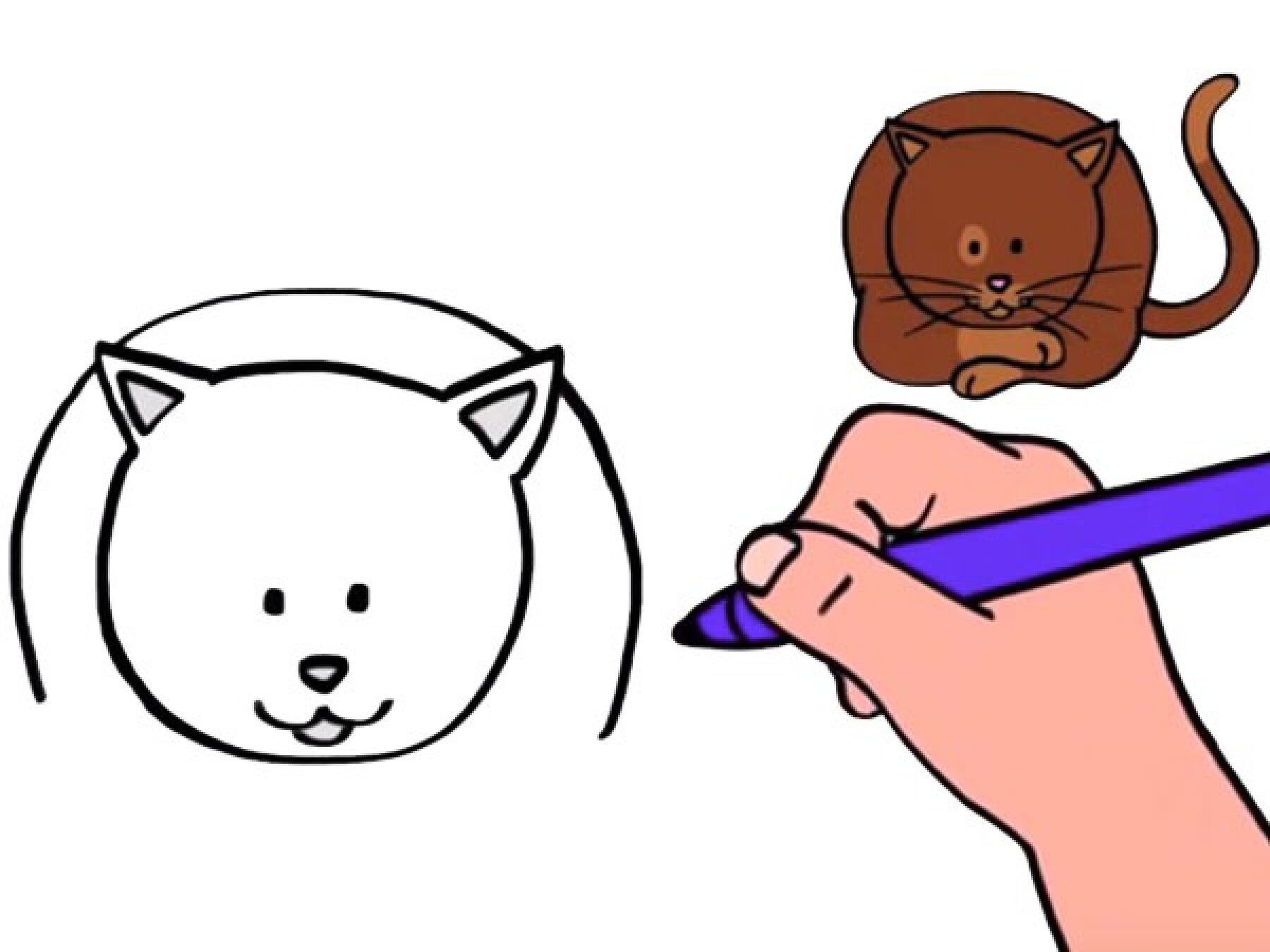 Comment Dessiner Un Chat