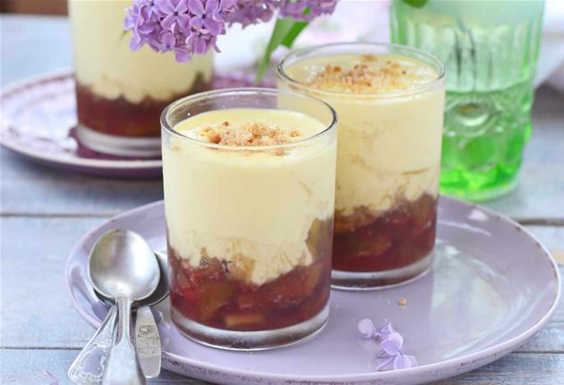 Compote De Rhubarbe Au Gingembre