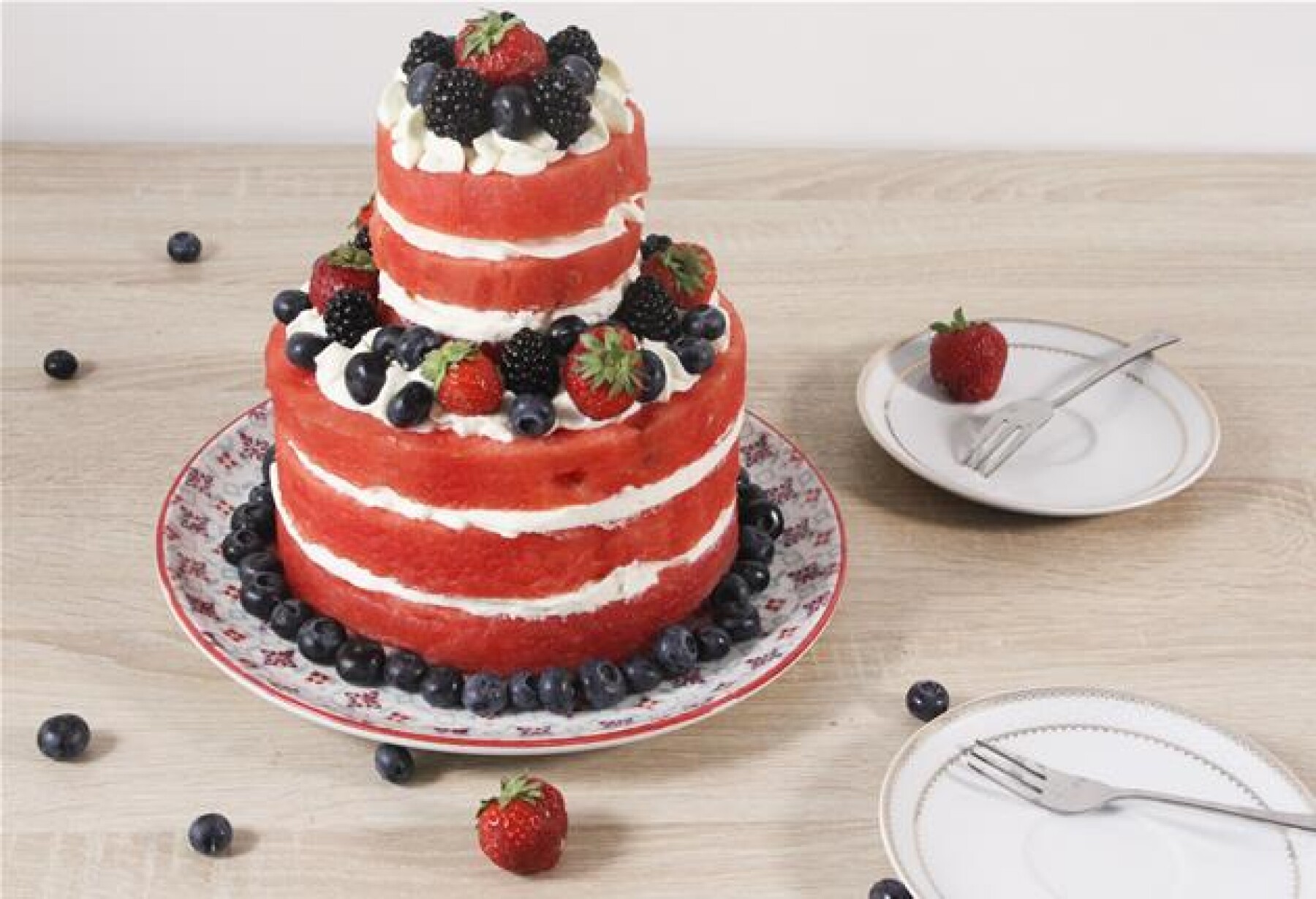 Gateau Pasteque D Anne Sophie Cake Design