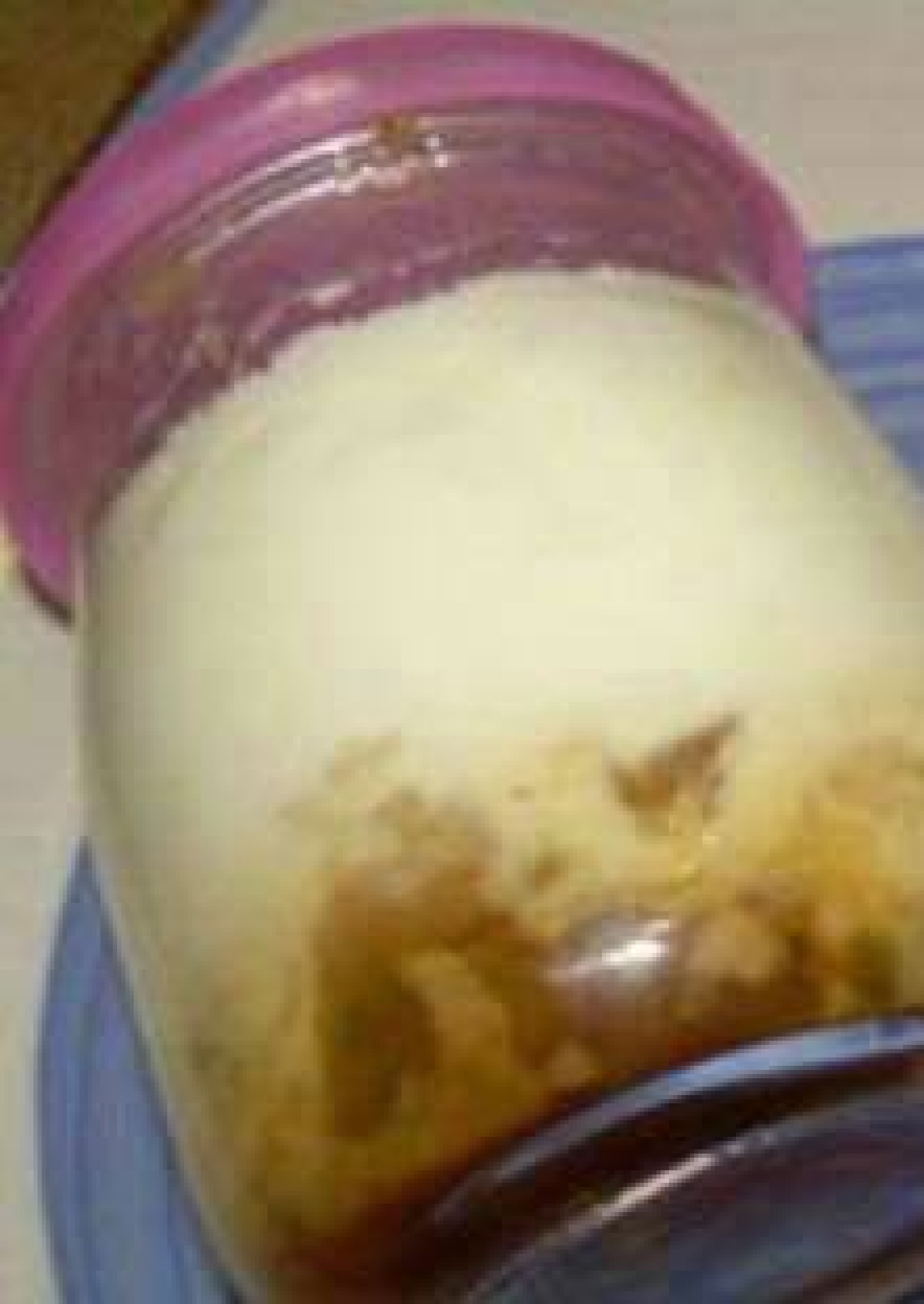 Yaourt A La Fleur D Oranger Sur Fruits Secs Au Miel