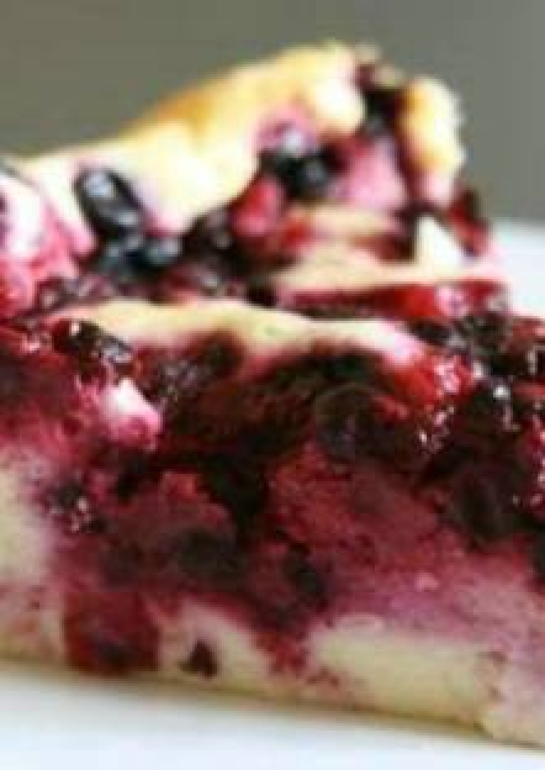 Gateau Au Fromage Blanc Et Fruits Rouges Facile