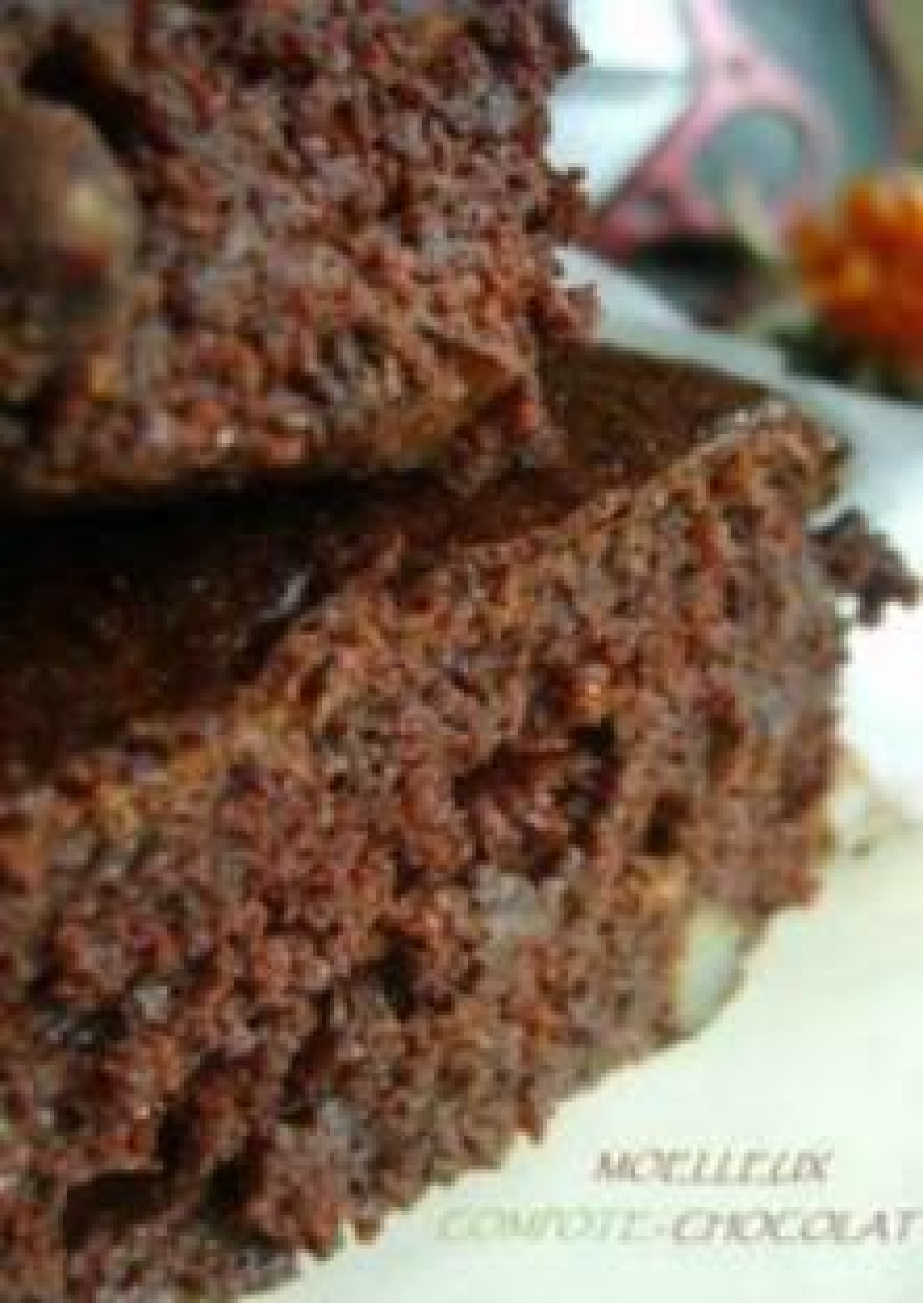 Moelleux Au Chocolat A La Compote De Pomme