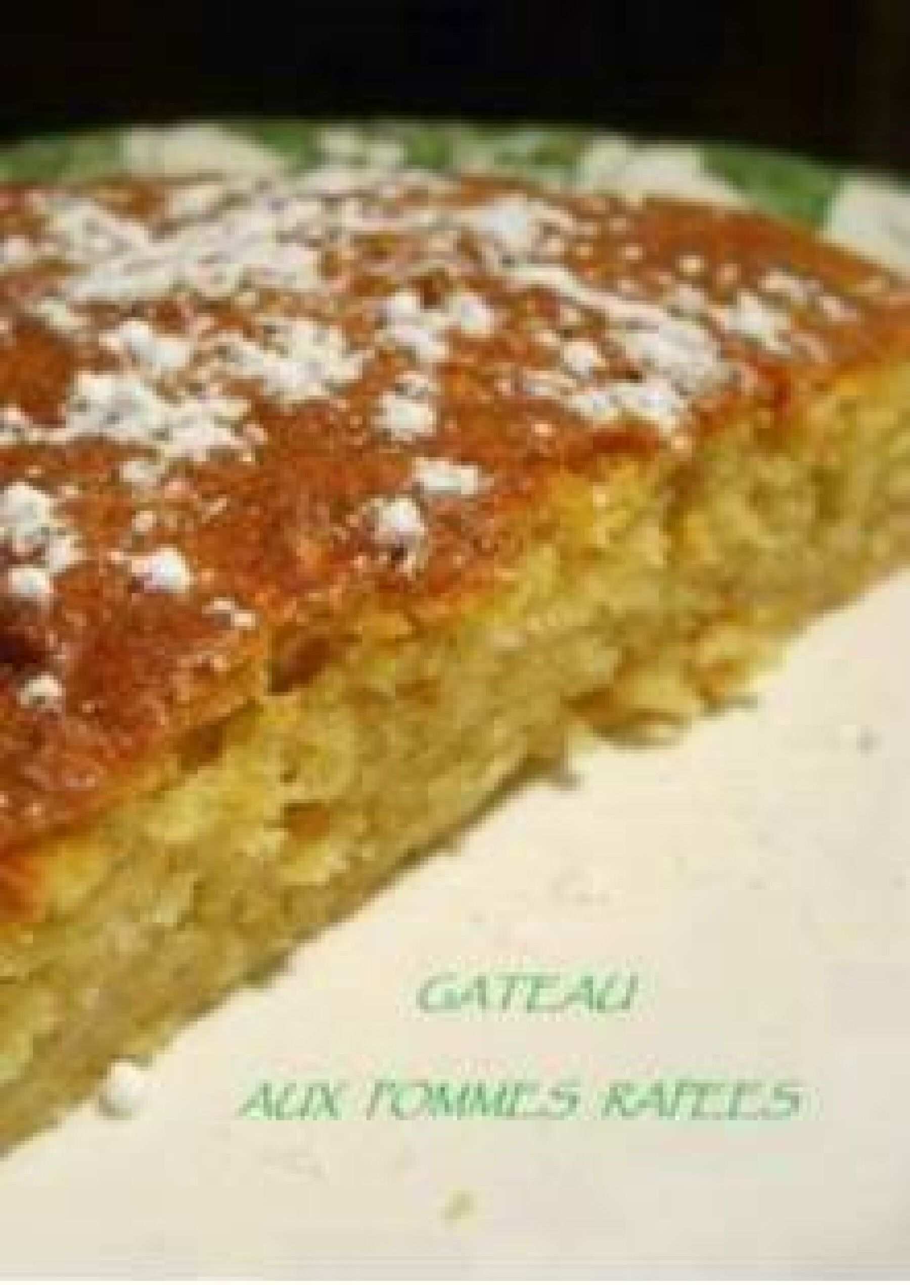 Gateau Aux Pommes Rapees A La Cannelle Facile