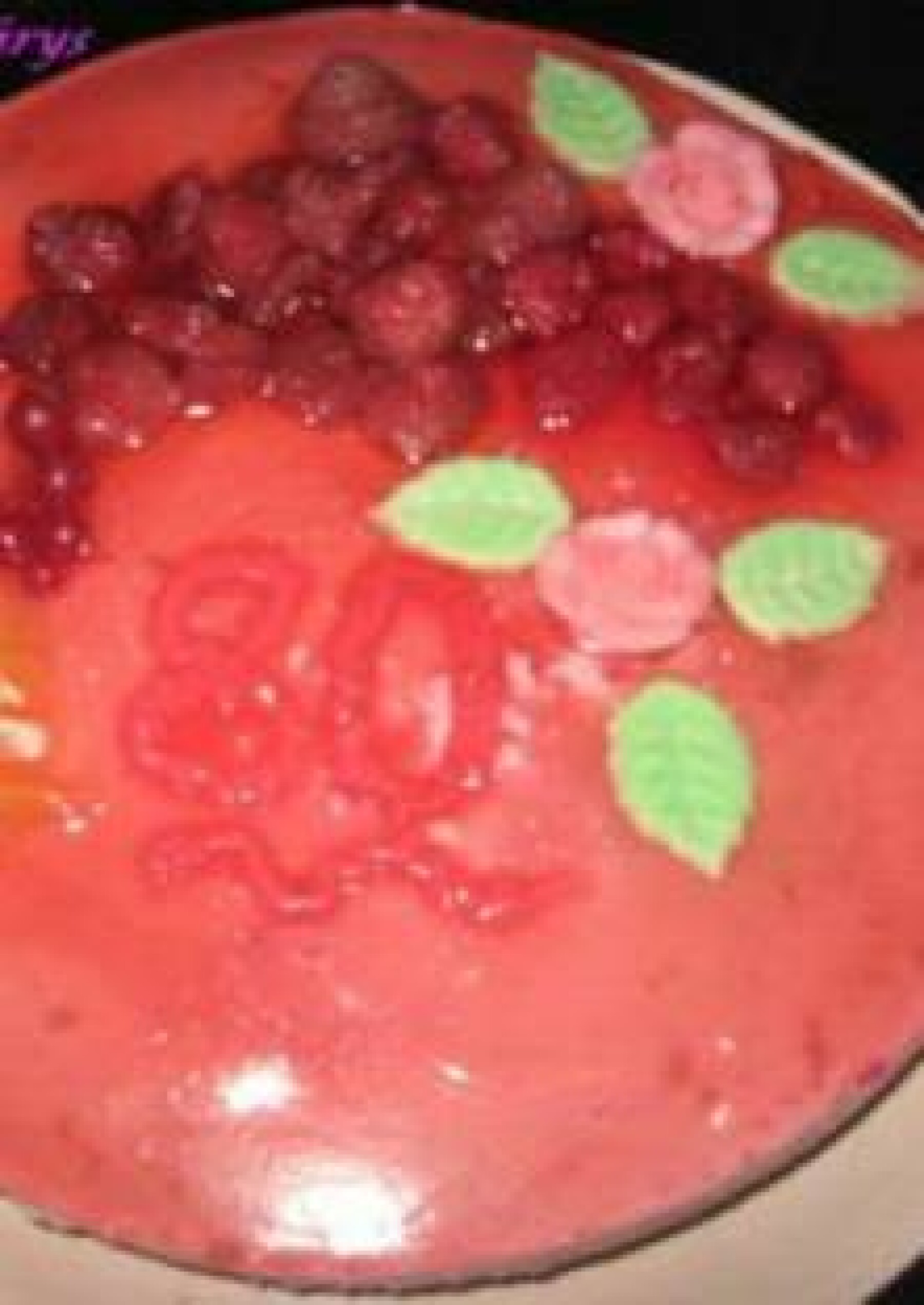 Gateau A La Mousse De Fruits Rouges Gateau A La Mousse De Fruits Rouges