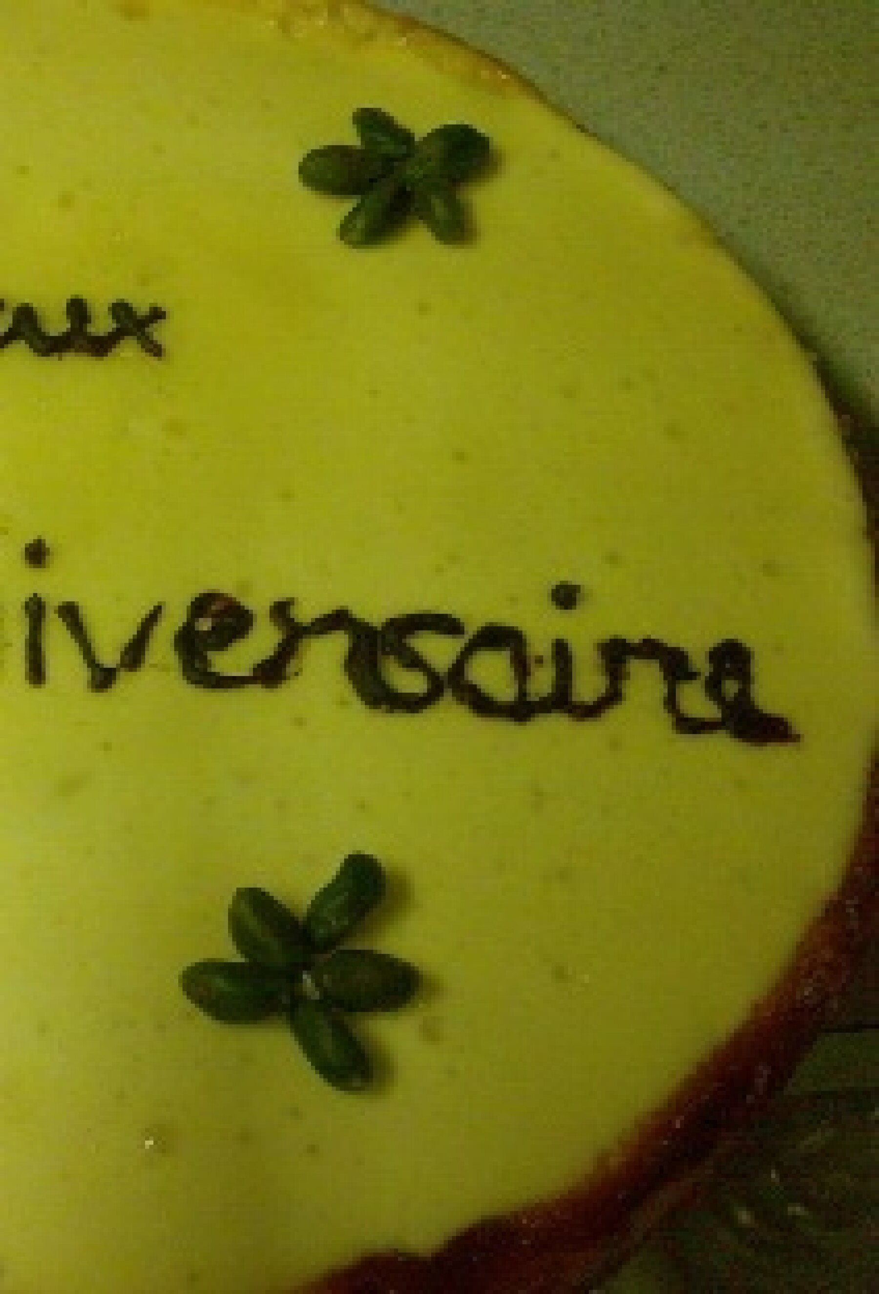 Cheesecake A La Banane Et Glacage A La Banane Bonbon